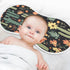 YETTASBIN Cactus Flower Muslin Baby Burp Cloth, Super Soft Absorbent Cotton Burp Rag Baby Bibs Feeding Cloth