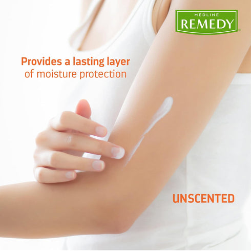 (4 oz Medline Remedy Essentials Zinc Oxide Skin Protectant Paste Tube), Unscented, Barrier, Incontinence Cream, Diaper