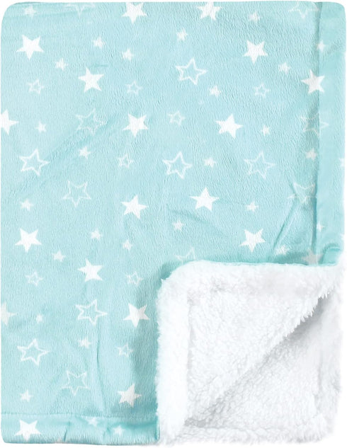 Luvable Friends Plush Baby Blanket - One Size Elephant Design