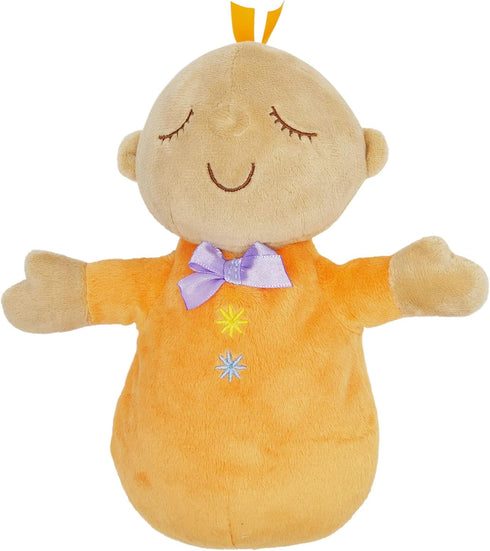 Manhattan Toy Snuggle Pod Hunny Bunny Beige Baby Doll with Cozy Sleep Sack for Ages 6 Months and Up
