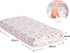 Crib Sheets Girl 2 Pack Set, Toddler Bed Sheets Set, Floral Print Fitted for Standard Crib & Toddler Mattress