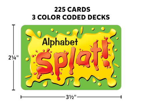 Teacher Created Resources Alphabet Splat Game - Size 6 5/8" x 3 5/8" x 1 1/4"
