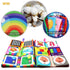 teytoy My First Soft Book, 6 PCS Nontoxic Fabric Baby Cloth Books, Early Education Toys for Toddler