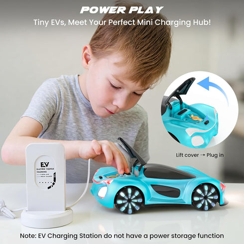 360 40 SIMREX Gesture Sensing Remote Control Car with Charging Dock - Rotate Drift RC Stunt Car Toy, Min Playtime, Dual