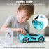 360 40 SIMREX Gesture Sensing Remote Control Car with Charging Dock - Rotate Drift RC Stunt Car Toy, Min Playtime, Dual
