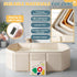 12 Orzbow Collapsible Baby Bathtub, Toddler Bathtub with Non-Slip Base, Portable Bath Tub for Kids Infant Months+