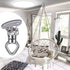 BeneLabel Swing Hanger, 800 LB Capacity with 2 Bearings, Safest Rotational Device for Aerial Silks, Yoga, Web Tree Swing