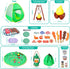 Set Playset 3-5 Camping Toys with Pop up Play Tent Indoor Outdoor Pretend Camping for Toddlers Kids Boys Girls Years