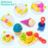Dough Tools for Kids - 41Pcs Dough Toys Include Play Food Molds, Roller, Cutters, Scissor, and Storage Bag Gifts