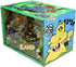 iLAND Large Wooden Display Box for Collectibles, Diorama Case, Quick-build Unfinished 15.7“ x 11” x 11“