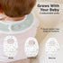 8-Pack 0-24 Organic Baby Bibs for Boys, Girls - Soft Cotton Drooling and Teething Bibs for Baby Girl & Boy, Extra