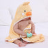 Baby Hooded Towel with Unique Animal Design - Ultra Soft Thick Cotton Bath Towel for Newborn (Chick)