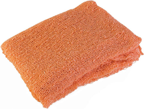 NUOBESTY Newborn Boy Clothes Stretch Wraps, Photography Props Ripple Wrap DIY Photo Prop Swaddle Blanket Orange