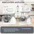 Playssnior Bojia Playset Stand Mixer for Kids Kids Play Kitchen Appliance Stand Mixer Toy Educational Pretend Play Toy