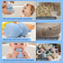6 Tiny Marvels Baby Bath Toys for Months & Up, Mold Free No Hole Bath Toys, BPA Free Floating Toddler Bath Toys, Safe