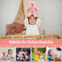 13.5" Pink Teddy Bear Stuffed Animals Soft Small Teddy Bear Cute Cuddly Stuffed Bear Plush Toys for Kids Girls Birthday