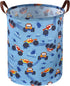Kids Boys Hamper, Kids Laundry Basket Collapsible Monster Truck Storage Baskets for