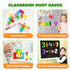 40pcs Magnetic Blocks for Toddler Toys, Large Building Blocks for Classroom, STEM Montessori Magnet Toys for Ages 3-6