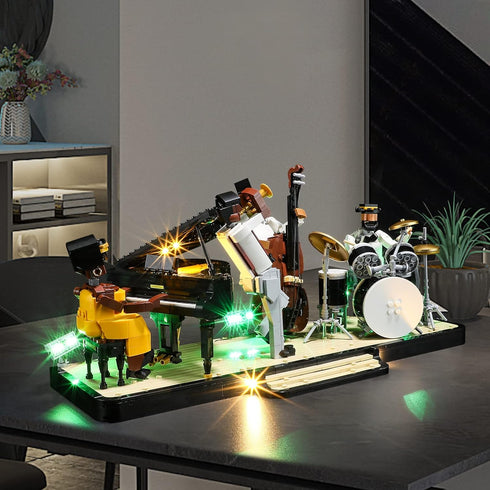 LIGHTAILING Light Kit for Lego 21334 Jazz Quartet - Led Lighting Compatible with Lego Building Blocks Model - NOT
