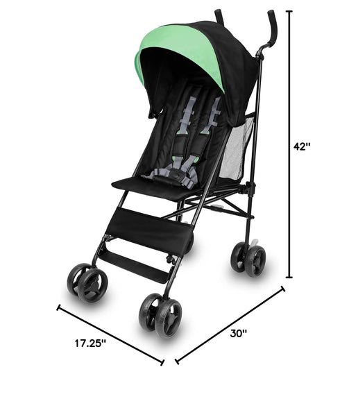 2 Ingenuity: ity by Ingenuity Smooth Stroll Convenience Stroller, Lightweight, with Aluminum Frame, Large Seat Area
