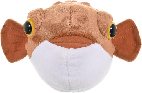 8 Inches, Wild Republic Pufferfish, Cuddlekins Mini, Stuffed Animal, Gift for Kids, Plush Toy, Fill is Spun Recycled