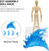 iplusmile Action Figures Metal Model Stand Set - Figurine Display Rack for DIY Assembly