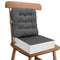 JLGCUF Booster Seat for Kitchen Chair, Toddler Booster Seats with Adjustable Washable Safety