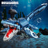 EITOLNR Set, 805 8-12 Mosasaurus Dinosaur Building Blocks PCS Dinosaur World Building Toy, Jurassic Ocean Animal Model