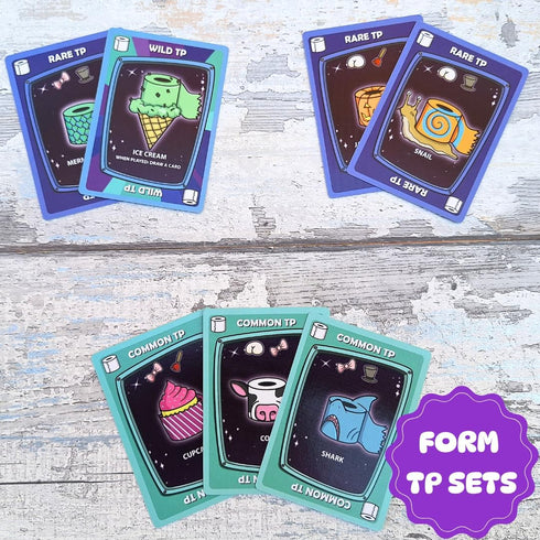 2-4 Booties in Space Galactic Edition - Silly Card Game Gift for Players by The Dusty Top Hat