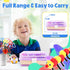 1000+ Set, 3 4-8 8-12 SMILESSKIDDO Arts Craft Supplies for Kids - PCS Toddler DIY Craft Art Supply Portable Layered
