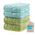 Yagle Mate 4 Pack Soft Newborn Fuzzy Baby Blanket for Boy, Crib Blankets with