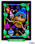 Super Pack of 18 Fuzzy Velvet Coloring Posters – Christmas Edition for Family Craft Project, All Ages DIY Fun