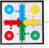 Amerous 10" Ludo Go Board Folding Travel Magnetic Ludo Set