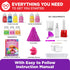Set 8-10-12-14 8,9,10+ 50+ Doctor Jupiter Girls' Science Kit, Chemistry for Kids Ages Ideas for Year Old Girls | STEM