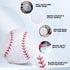 Baseball Pillow Plush for Boys - Soft Stuffed Throw Toy Gifts, Sports Room Decor for Ages 8-12