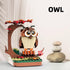900 Apostrophe Games Majestic Birds Model Building Block Kit - Pieces - Six Unique Bird Models for Kids and Adults