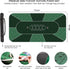70 35 Inch 8 YUZPKRSI x Poker Mat, Players Texas Hold'em Poker Rubber Mat Poker Topper for Tables, Folding Portable