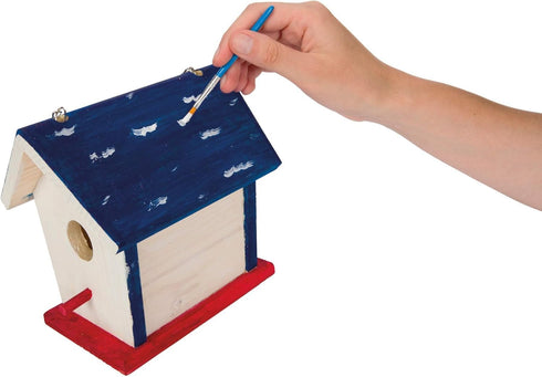 Beetle & Bee Paint A Bird Base - Backyard Birdhouse Kit for Kids, DIY Arts & Crafts