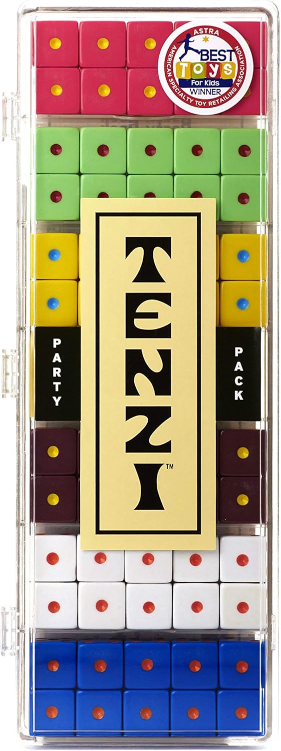 TENZI Party Pack Dice Game - A Fun, Fast Frenzy for The