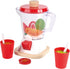 Hape Smoothie Blender | Multicolor Kitchen Smoothie Machine Play Set Complete with