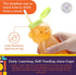 Special Supplies Honey Bear Straw Cup for Babies, 4-Pack, Fun Animal-Shaped Training Drink for Weaning