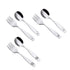 ANNOVA Kids Silverware Set, 6 Pieces Stainless Steel Flatware for Children, 3 Forks & 3 Spoons, Safari Animals Etched