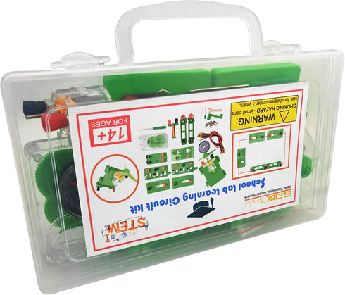 EUDAX Electricity Experiment Set, Physics Science Lab Learning Circuit Kit for Junior Senior High School Students