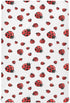 Sheet,52x28IN Pfrewn Crib Sheets for Boys Girls Red Ladybug Fitted Crib Sheet Fits Standard Crib Mattress Pads Stretch