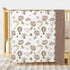 Buerhanerry 30"x40" Bear Baby Blanket for Unisex Boys Girls, Brown Bear Toddler Soft Minky Blanket with Double Layer