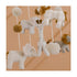 Crane Baby Mobile for Crib - Safari Nursery Décor for Boys and Girls, 11" x 28" Hanging Jungle Decor