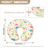 Sarogrorin Pastel Dinosaur Bed Sleeping Nest Cover Colorful Baby Lounger Covers Nursing Pillow Cover for Baby Boy Girl