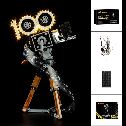 LIGHTAILING LED Light for Lego 43230 Walt Tribute Camera - Lighting Kit Compatible with Lego Building Blocks Model