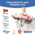 PILLANI Shopping Cart Cover for Baby, High Chair Cover for Restaurant Seat - Grocery Cart Cover for Baby Girl and Boy