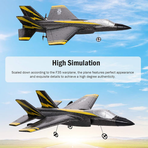 FX635 2 2.4Ghz 3 GoolRC RC Airplane, Channel RC Plane, Remote Control Airplane, Ready to Fly Foam Glider with Axis